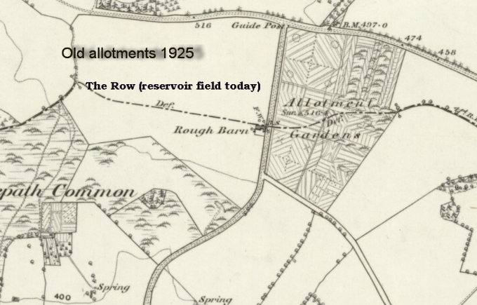 Old Allotments 1925
